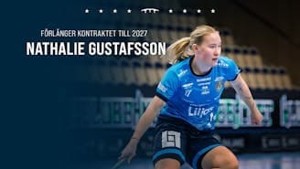 Nathalie Gustafsson i FBC Kalmarsund-tröjan